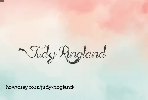 Judy Ringland