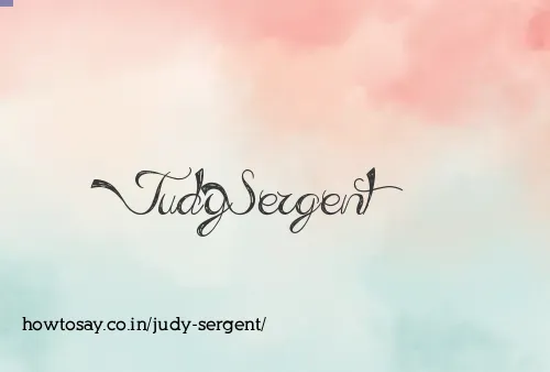 Judy Sergent