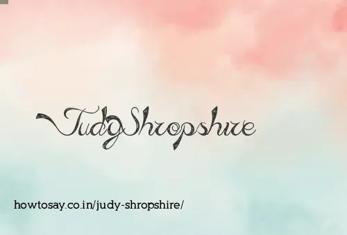 Judy Shropshire