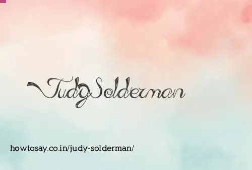 Judy Solderman