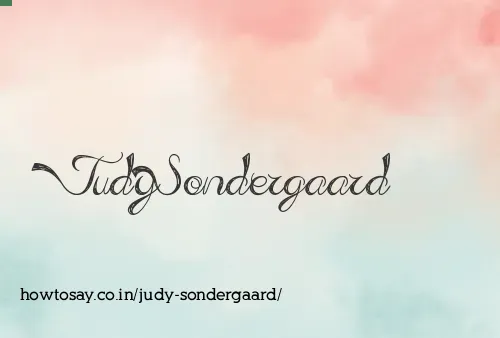 Judy Sondergaard