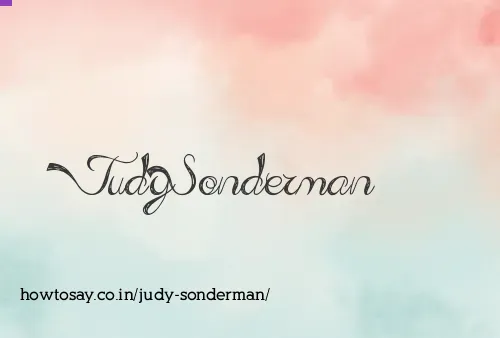 Judy Sonderman