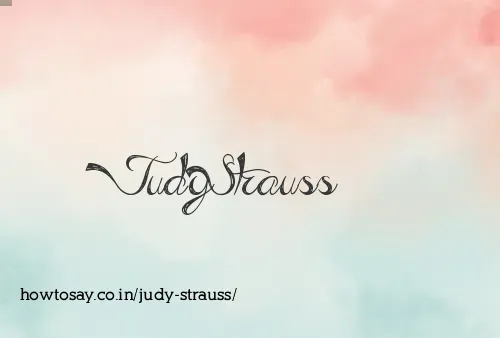 Judy Strauss