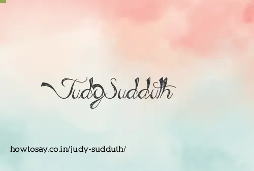 Judy Sudduth