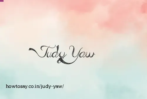 Judy Yaw