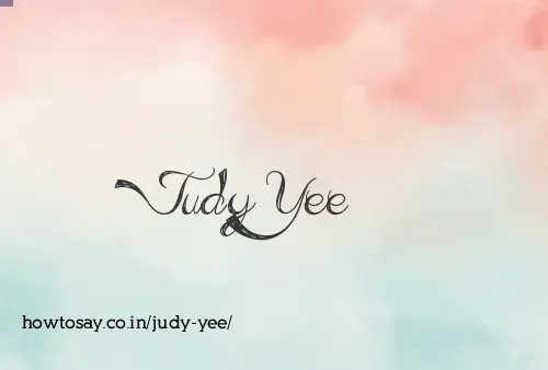 Judy Yee