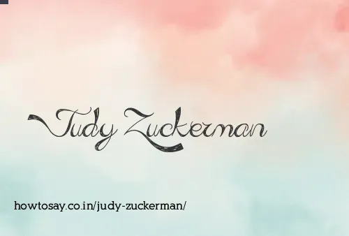 Judy Zuckerman