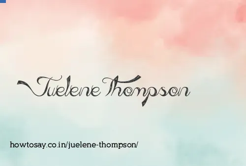 Juelene Thompson