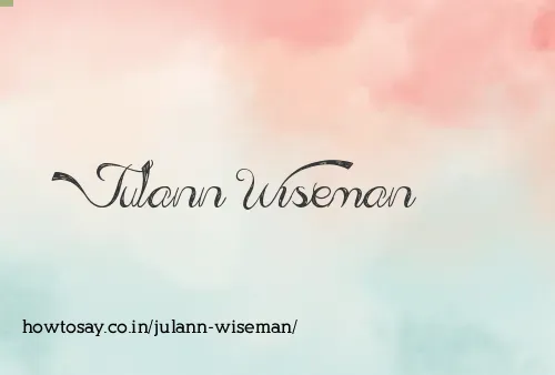 Julann Wiseman