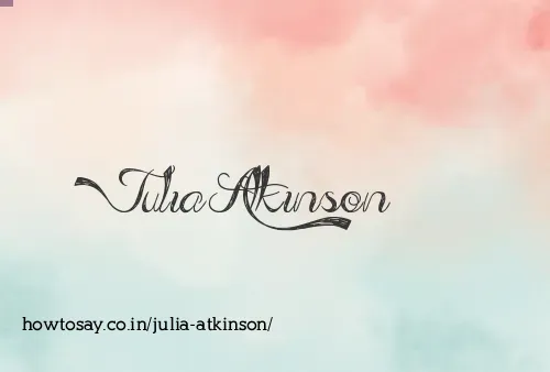Julia Atkinson