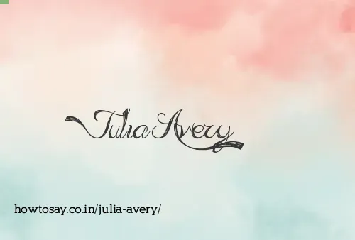 Julia Avery
