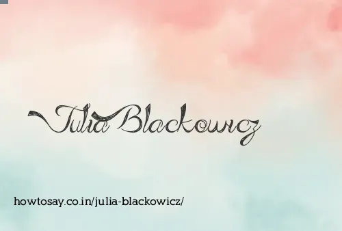 Julia Blackowicz