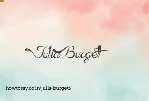 Julia Burgett