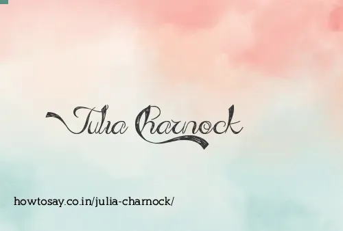 Julia Charnock