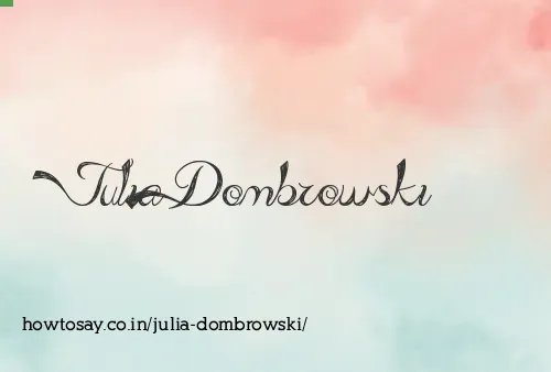 Julia Dombrowski