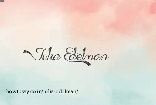 Julia Edelman