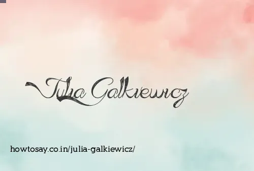Julia Galkiewicz