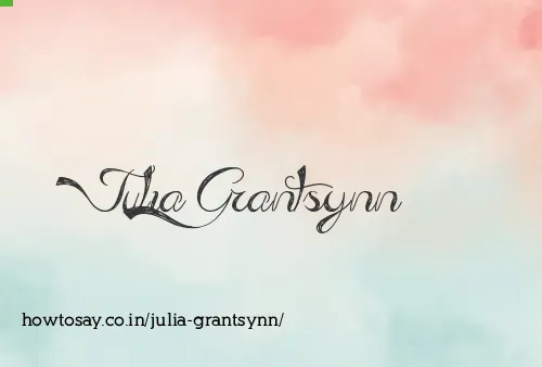 Julia Grantsynn