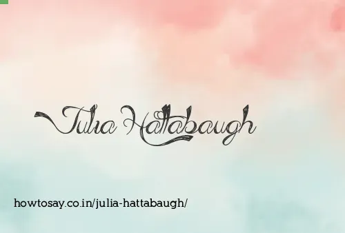 Julia Hattabaugh