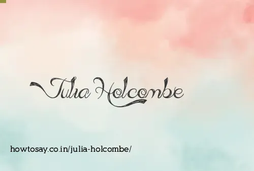 Julia Holcombe