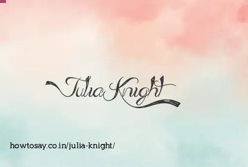 Julia Knight