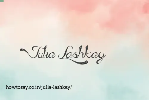 Julia Lashkay