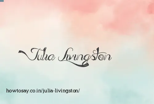 Julia Livingston