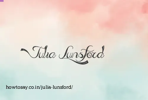 Julia Lunsford