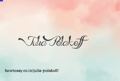 Julia Polakoff