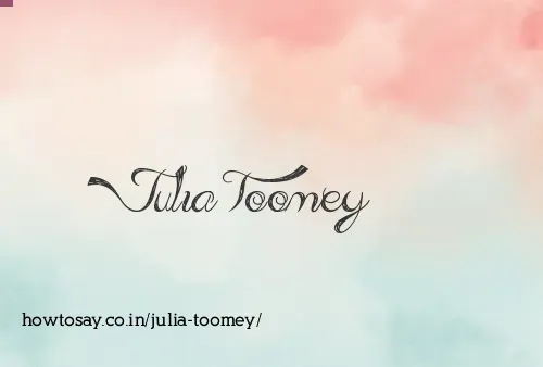 Julia Toomey