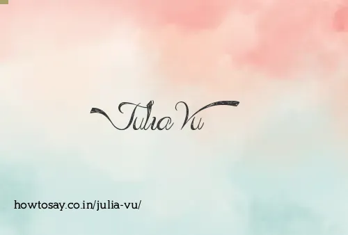 Julia Vu