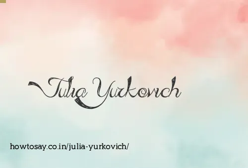 Julia Yurkovich