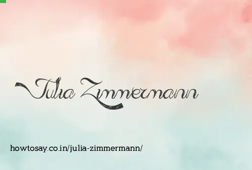 Julia Zimmermann