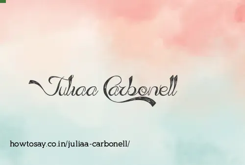 Juliaa Carbonell