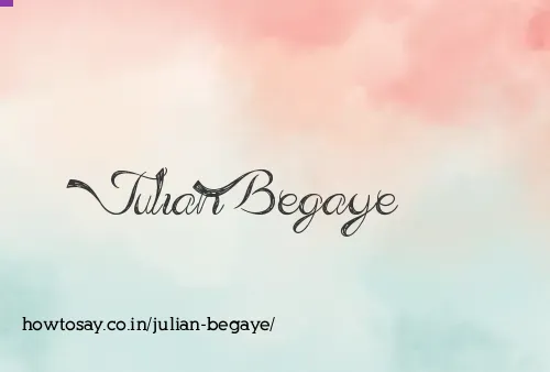 Julian Begaye