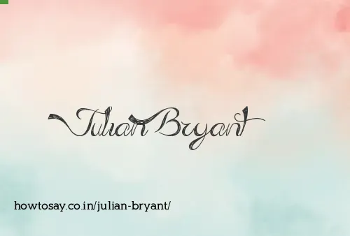 Julian Bryant