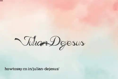 Julian Dejesus