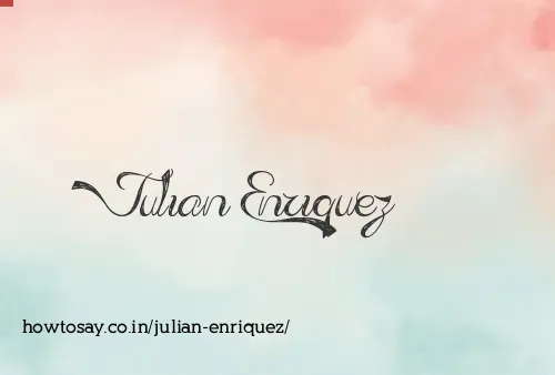 Julian Enriquez
