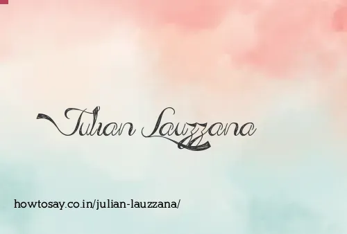 Julian Lauzzana
