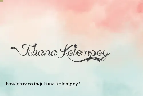 Juliana Kolompoy