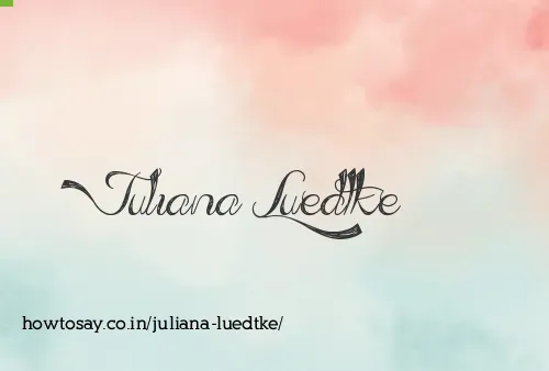 Juliana Luedtke