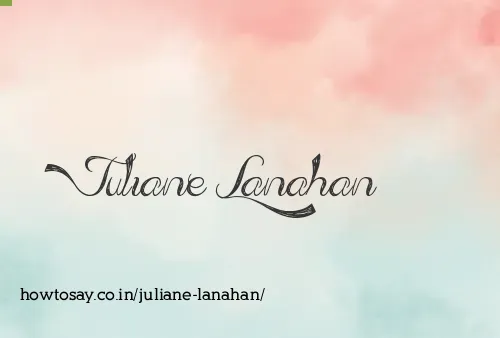 Juliane Lanahan