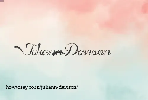 Juliann Davison