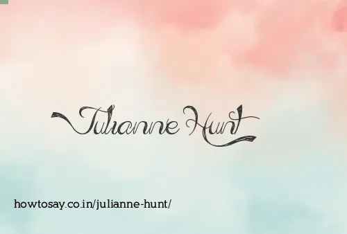 Julianne Hunt