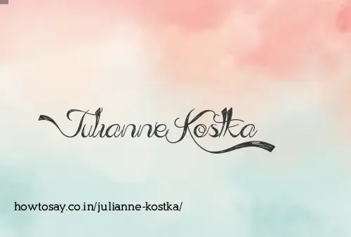 Julianne Kostka