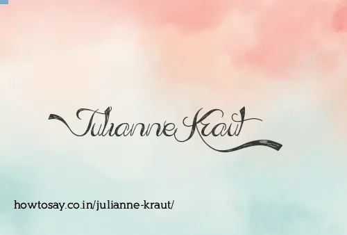 Julianne Kraut