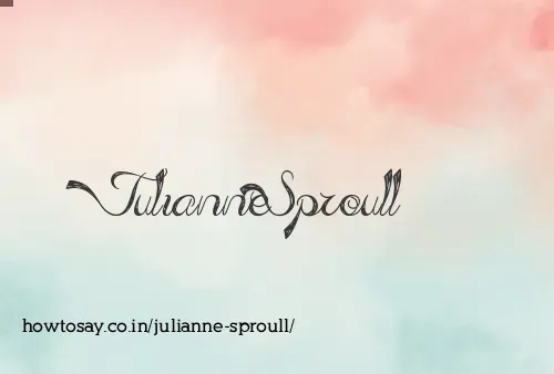 Julianne Sproull