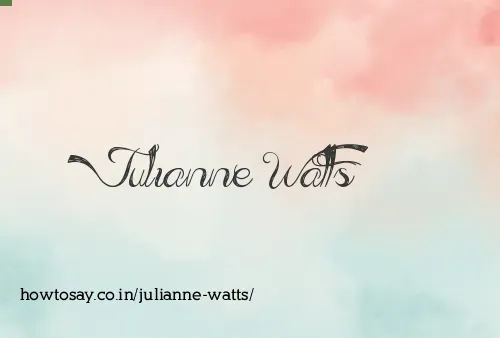 Julianne Watts