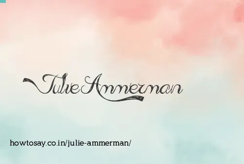Julie Ammerman