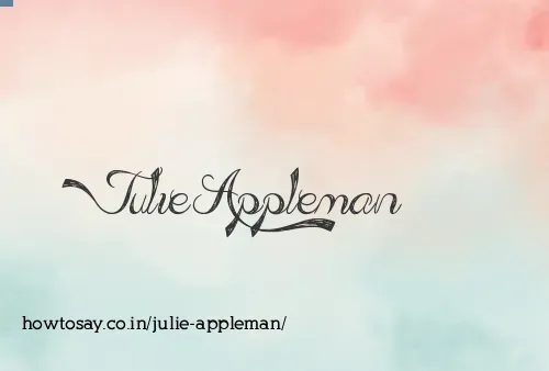 Julie Appleman